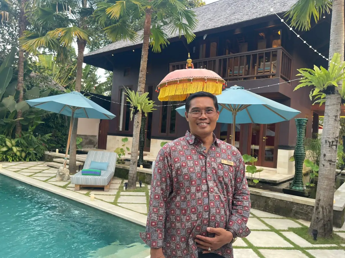 Wayan Widastra, selaku Manager Villa