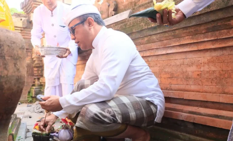 Wali Kota Jaya Negara Hadiri Pamelaspasan Situs Kertalangu, Teguhkan Komitmen Lestarikan Budaya Denpasar