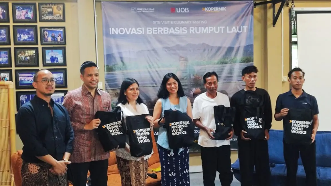 Kolaborasi Tiga Lembaga Dorong Pemberdayaan Petani Rumput Laut di Buleleng