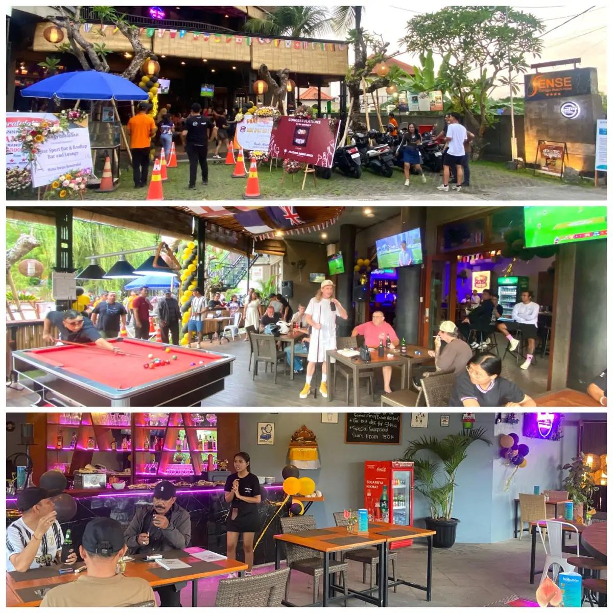 Sense Beach Hotel Canggu Hadirkan Sport Bar dan Rooftop Lounge Bernuansa Chill & Vibrant