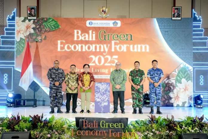 Bank Indonesia bersama Pemerintah Provinsi Bali meluncurkan Bali Green Economy Forum (BGEF) 2025 sebagai panggung kolaborasi ekonomi hijau di Pulau Dewata.