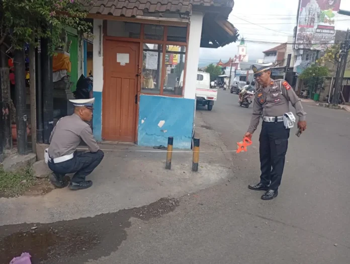 Terobos Traffic light, Truk Tangki Tabrak Motor Sebabkan Satu Meninggal Dunia