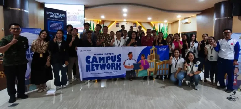 Memperingati HUT ke-55 Astra International, Astra Motor Bali terus memperluas pengembangan generasi muda melalui program Astra Goes to Campus