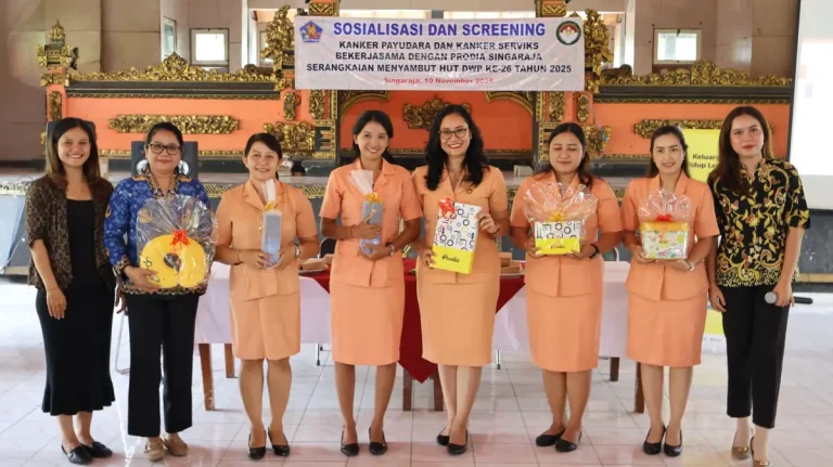 DWP Kabupaten Buleleng Gelar Sosialisasi Kesehatan Sambut HUT ke-26