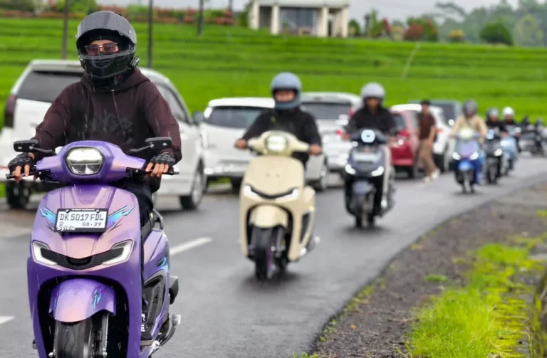 Mengusung enjoy the ride, Astra Motor Bali bersama jaringan dealer Honda wilayah Tabanan menggelar kegiatan bertajuk “Stylo Funride Saturday”