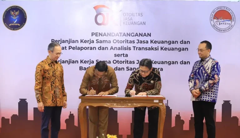 OJK, PPATK dan BSSN Perkuat Kolaborasi untuk Jaga Integritas dan Keamanan Sistem Keuangan Nasional