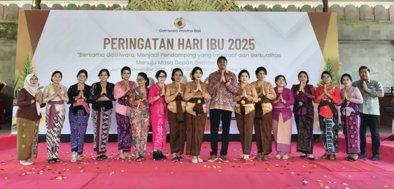Gatriwara Provinsi Bali memperingati Hari Ibu 2025 dengan kegiatan inspiratif yang menegaskan peran perempuan dalam keluarga, masyarakat, dan pembangunan daerah.