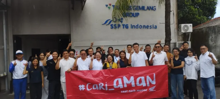 perusahaan main dealer sepeda motor Honda tersebut menggelar pelatihan Safety Riding bagi karyawan PT Taurus Gemilang pada Selasa 23 Desember 2025.