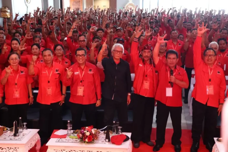 DPC PDI Perjuangan Kabupaten Tabanan Perkuat Soliditas Melalui Pendidikan Politik dan Konsolidasi Kader