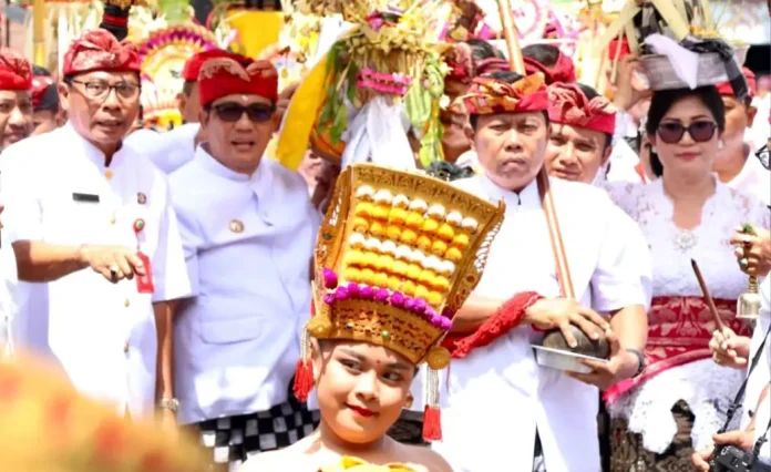 Pemkab Tabanan Mantapkan Keharmonisan Sekala Niskala Lewat Puncak Pujawali Ngenteg Linggih