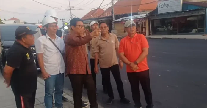 Pemerintah Kabupaten Badung masih melakukan uji coba terhadap penerapan perubahan arus lalu lintas di wilayah Kelurahan Kerobokan Kelod.