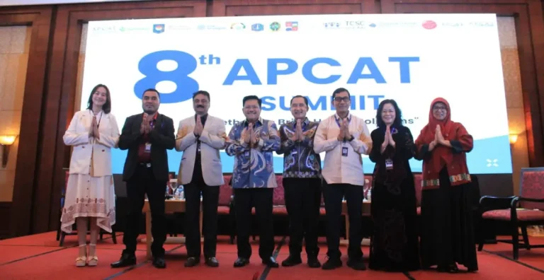 Penjabat (Pj) Sekertaris Daerah Kota Denpasar, I Gusti Ngurah Eddy Mulya saat hadiri Asia Pacific Cities Alliance for Health and Development (APCAT) Summit Ke - 8, di Hotel JW Marriot Jakarta.