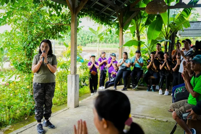 Ketua TP. PKK Kabupaten Badung, Nyonya Rasniathi Adi Arnawa, menggelar kegiatan Temu Wirasa bersama pengurus dan anggota PKK serta kader Posyandu se-Desa Darmasaba, Sabtu (17/1).