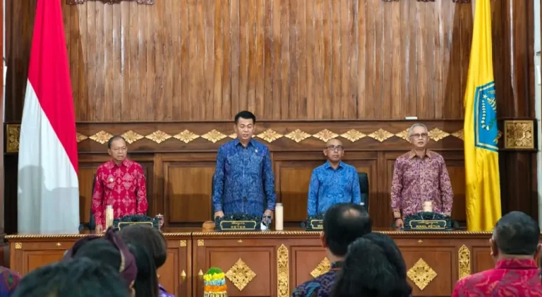 Dewan Perwakilan Rakyat Daerah (DPRD) Provinsi Bali menggelar rapat paripurna ke-21 Masa Persidangan II Tahun Sidang 2025-2026.
