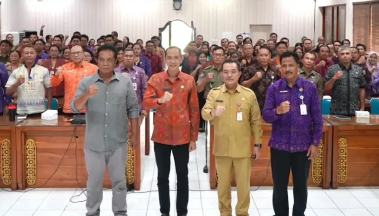Upaya memperkuat budaya inovasi di lingkungan Pemerintah Kabupaten Klungkung kembali ditegaskan melalui Workshop Inovasi Daerah Tahun 2026.