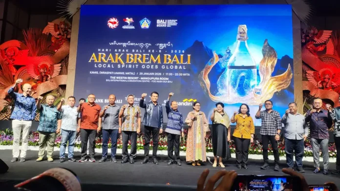 Pemerintah Provinsi Bali menggelar peringatan Hari Arak Bali ke-6 di The Westin Resort Nusa Dua, Kamis 29 Januari 2026 malam. Pemerintah Provinsi Bali menggelar peringatan Hari Arak Bali ke-6 di The Westin Resort Nusa Dua, Kamis 29 Januari 2026 malam.