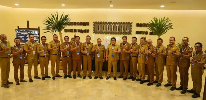 Bupati Tabanan, Dr. I Komang Gede Sanjaya, S.E., M.M., bersama Wakil Bupati Tabanan, I Made Dirga, menghadiri Rapat Koordinasi Nasional (Rakornas) Pemerintah Pusat dan Pemerintah Daerah Tahun 2026 yang berlangsung di Sentul International Convention Center (SICC), Bogor, Jawa Barat, Senin 2 Februari 2026. Bupati Tabanan, Dr. I Komang Gede Sanjaya, S.E., M.M., bersama Wakil Bupati Tabanan, I Made Dirga, menghadiri Rapat Koordinasi Nasional (Rakornas) Pemerintah Pusat dan Pemerintah Daerah Tahun 2026 yang berlangsung di Sentul International Convention Center (SICC), Bogor, Jawa Barat, Senin 2 Februari 2026.