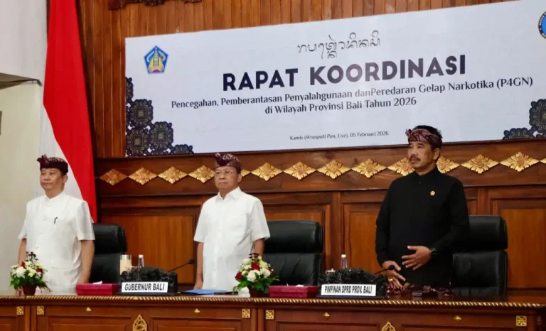Gubernur Koster Tegaskan Komitmen Bali Perangi Narkoba, Dorong Sistem Pencegahan Berbasis Desa Adat