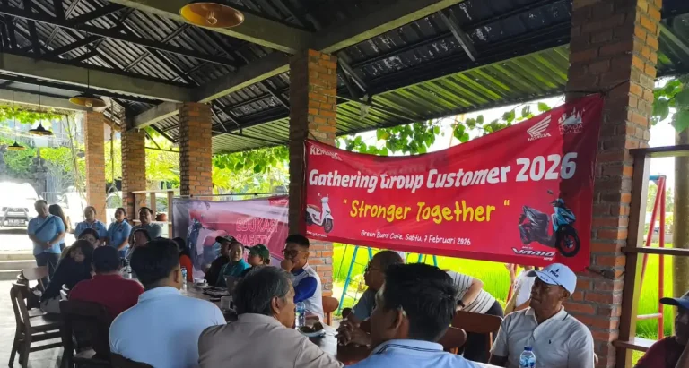 Dealer Honda Kembang Motor Bali kembali menggelar kegiatan Customer Gathering 2026 sebagai upaya mempererat hubungan kemitraan