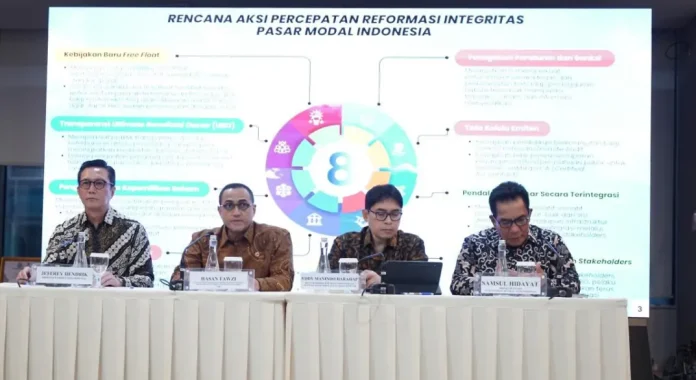 OJK Bersama BEI dan KSEI Percepat Reformasi Struktural untuk Perkuat Kepercayaan Pasar Modal