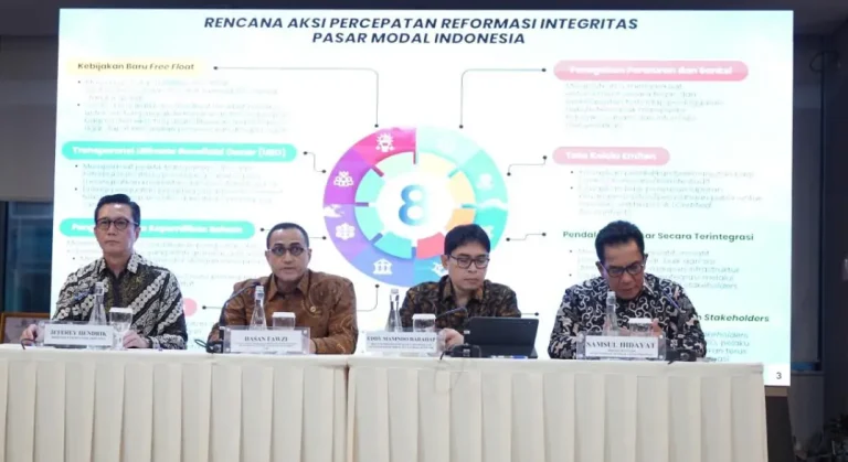 OJK Bersama BEI dan KSEI Percepat Reformasi Struktural untuk Perkuat Kepercayaan Pasar Modal