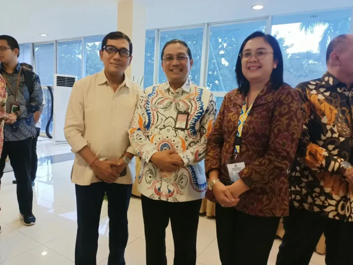 Sekda Kota Denpasar, I Gusti Ngurah Eddy Mulya menghadiri Workshop Penguatan Pengelolaan Fiskal dan Ekonomi Daerah yang diselenggarakan oleh Kementerian Keuangan melalui Badan Pendidikan dan Pelatihan Keuangan (BPPK) di Aula Pusdiklat Pajak, Jakarta, Kamis (12/2).
