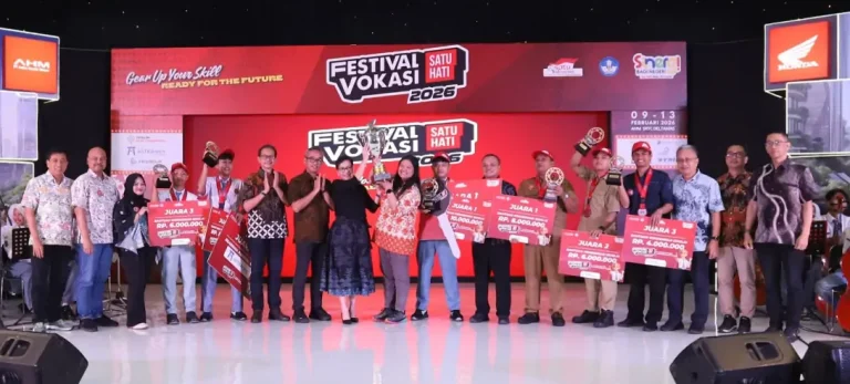 Festival Vokasi Satu Hati 2026 yang digelar PT Astra Honda Motor diikuti lebih dari 30 ribu siswa dan guru SMK dari seluruh Indonesia untuk unjuk keterampilan dan mempersiapkan generasi siap kerja di industri otomotif.