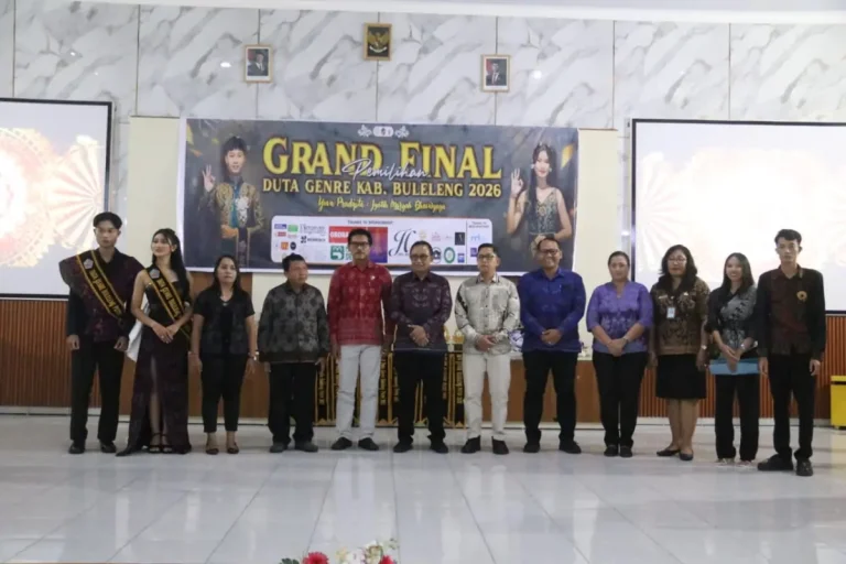 Putu Galang dan Komang Dea Yogi Dinobatkan sebagai Duta GenRe Buleleng 2026