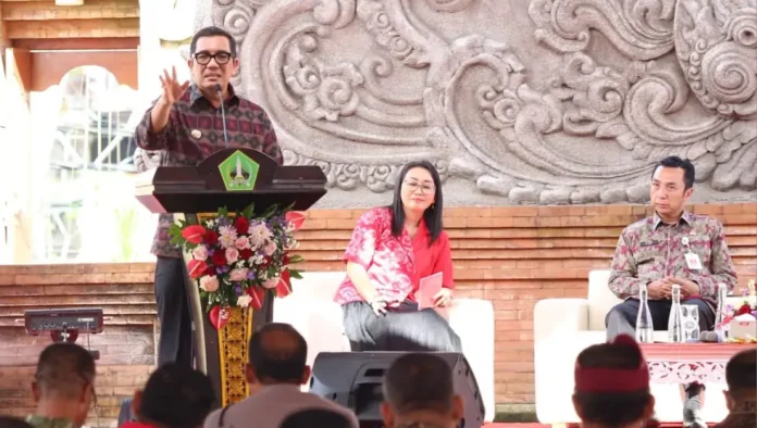 Bupati Tabanan I Komang Gede Sanjaya resmi membuka Musyawarah Perencanaan Pembangunan (Musrenbang) Rencana Kerja Pemerintah Daerah (RKPD) Semesta Berencana Tahun 2027.