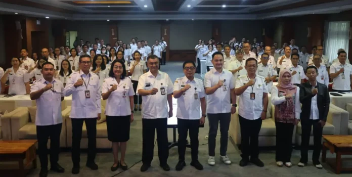 Pemerintah Kota Denpasar menggelar Bimbingan Teknis (Bimtek) fasilitasi, asistensi, dan supervisi penyusunan Laporan Penyelenggaraan Pemerintahan Daerah (LPPD) Tahun 2026 berdasarkan data tahun 2025.