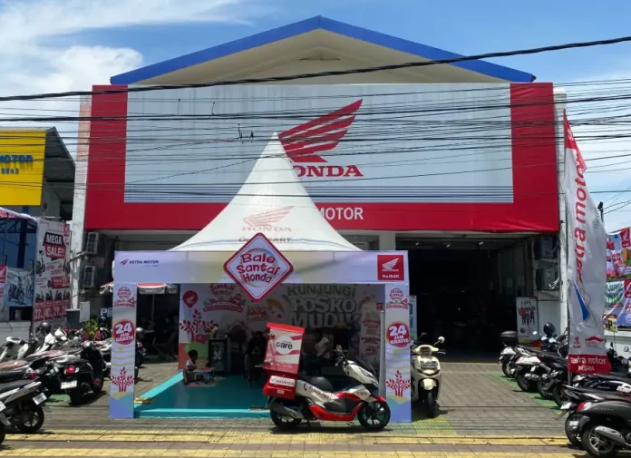 Astra Motor Bali menghadirkan AHASS Siaga+ di jalur mudik Jembrana, menyediakan pengecekan kendaraan, ruang istirahat, dan layanan darurat bagi pemudik sepeda motor Honda.
