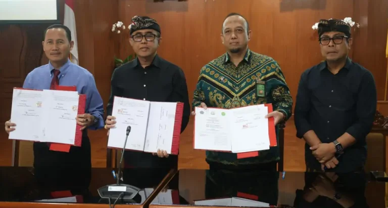 Pemerintah Kota Denpasar memperkuat koordinasi kelembagaan dengan menjalin kerja sama strategis bersama Kejaksaan Negeri (Kejari) dan Pengadilan Negeri (PN) Denpasar dalam ranah hukum Perdata dan Tata Usaha Negara (TUN).