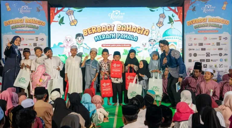Suasana hangat penuh kebersamaan mewarnai kegiatan Kasih Ramadhan (KASDAN) 15.0 yang digelar di Aula TVRI Bali, Sabtu 14 Maret 2026.