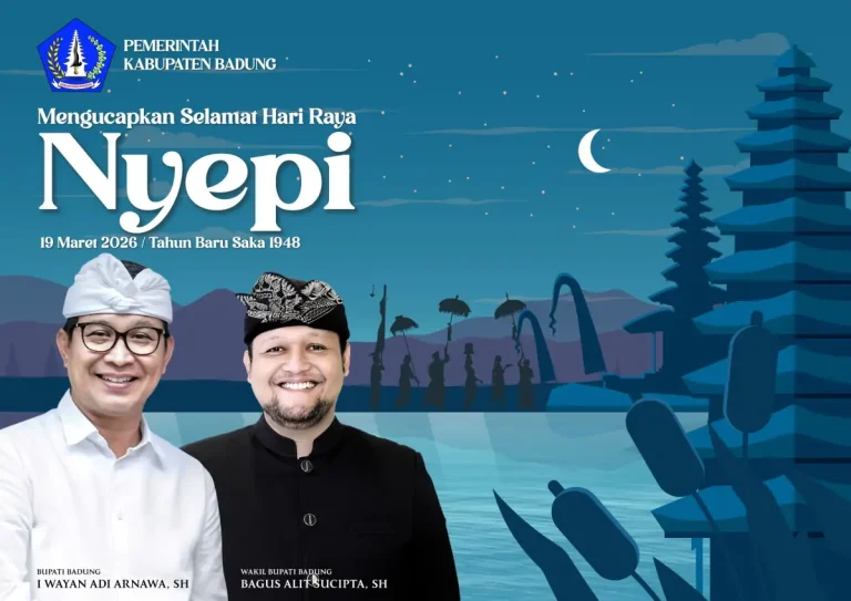 Pemkab Badung Mengucapkan Selamat Hari Raya Nyepi Tahun Baru Saka 1948