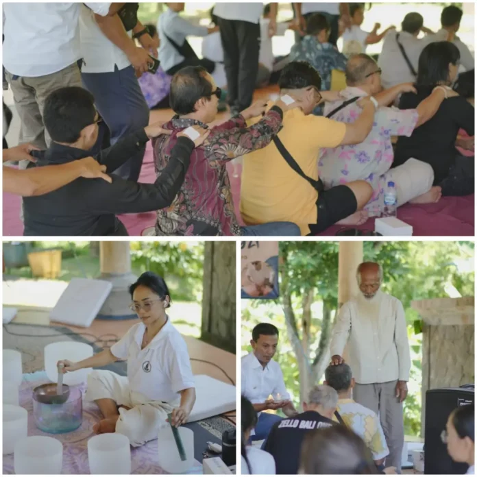 Kegiatan spiritual yang diinisiasi oleh Yayasan Jaya Pranidhana bersama Persatuan Tunanetra Indonesia (Pertuni) Buleleng memberikan kontribusi spesial melalui sesi Sound Healing yang mendalam.