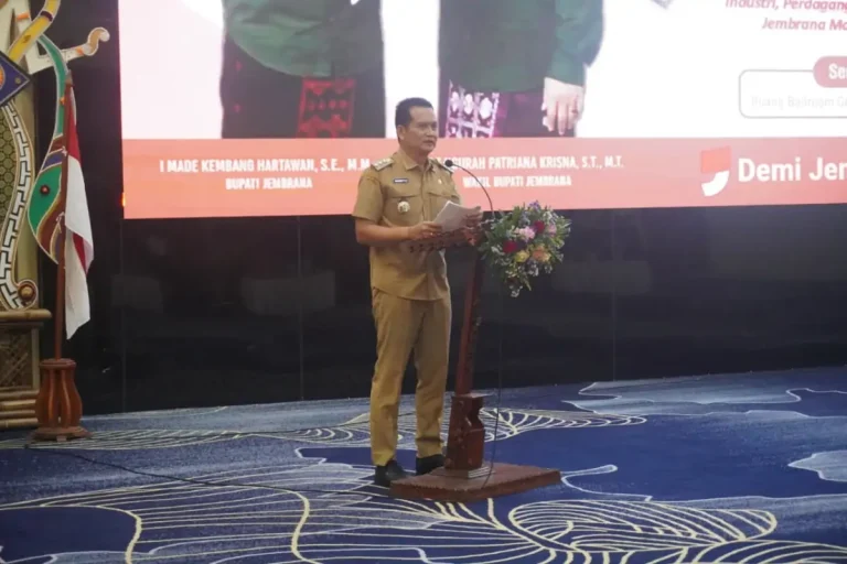 Pemerintah Kabupaten Jembrana menggelar Musyawarah Perencanaan Pembangunan (Musrenbang) RKPD Tahun 2027 di Gedung Kesenian Bung Karno, Senin 30 Maret 2026.