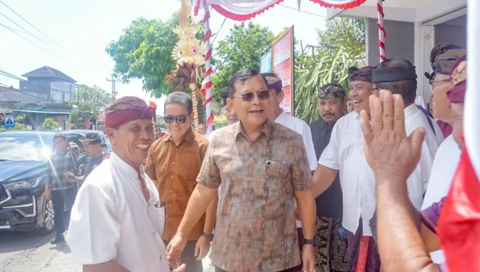Peresmian gedung pelayanan publik di Desa Rangdu, Kecamatan Seririt, oleh Bupati Buleleng, dr. I Nyoman Sutjidra, Jumat 10 April 2026.