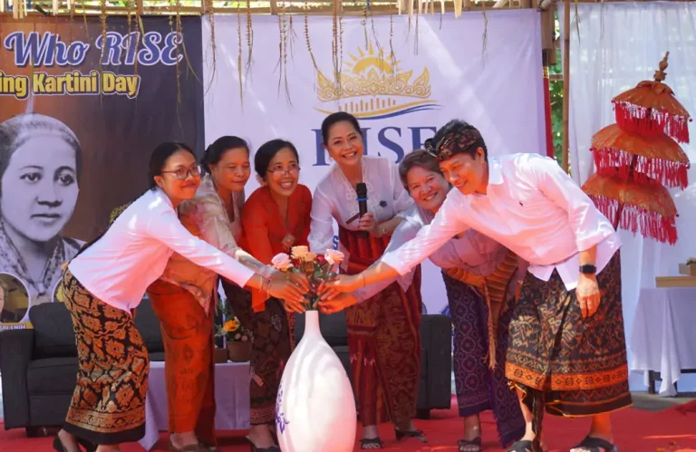 Ketua Tim Penggerak PKK Kabupaten Buleleng, Wardhany Sutjidra, secara resmi membuka kegiatan Rise Talks yang digelar di SMK Negeri 1 Kubutambahan, Kamis 16 April 2026.