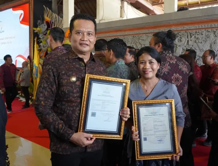 Jegog Jembrana Resmi Kantongi Sertifikat KIK, Perkuat Perlindungan Budaya Lokal
