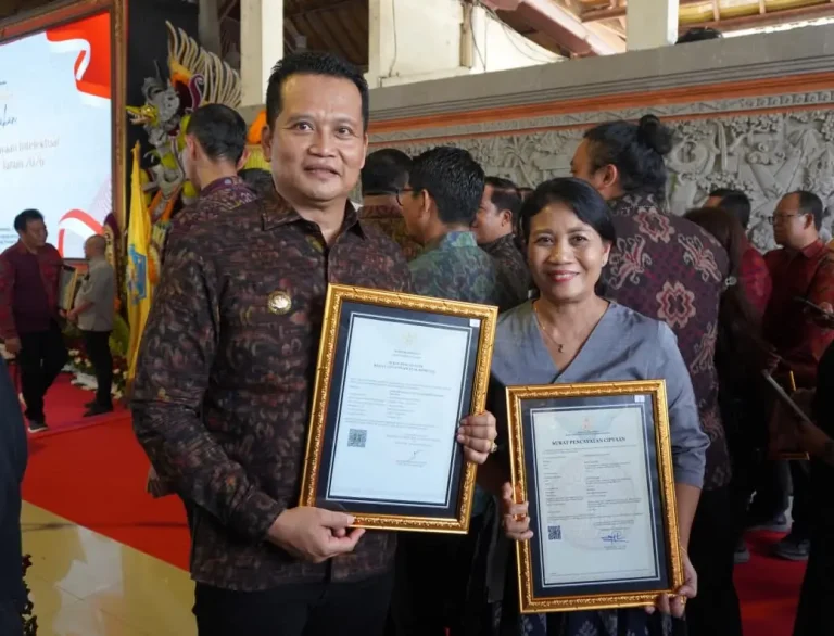 Jegog Jembrana Resmi Kantongi Sertifikat KIK, Perkuat Perlindungan Budaya Lokal