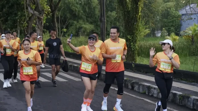 Bupati dan Wakil Bupati Jembrana Meriahkan Negaroa Fun Run #2, Dorong Gaya Hidup Sehat Masyarakat