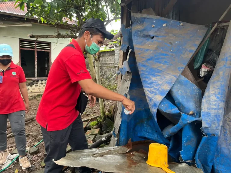 Lonjakan kasus Demam Berdarah Dengue (DBD) di Kabupaten Buleleng memicu langkah cepat dari Dinas Kesehatan setempat. Melalui penyelidikan epidemiologi, petugas menemukan sejumlah lokasi yang menjadi tempat berkembangnya jentik nyamuk di sekitar area kasus.