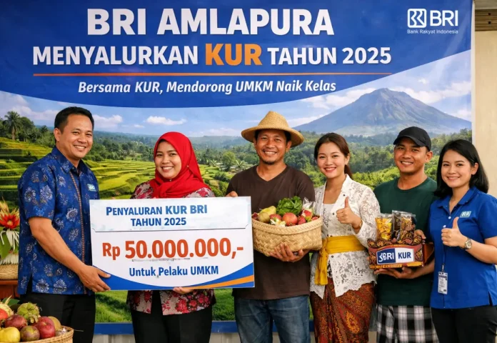 BRI Amlapura Salurkan KUR Rp604 Miliar, Dorong Sektor Produktif di Karangasem