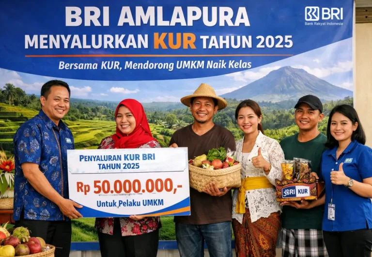 BRI Amlapura Salurkan KUR Rp604 Miliar, Dorong Sektor Produktif di Karangasem