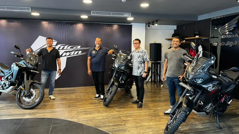 Astra Motor Bali mengumumkan tiga konsumen pertama pemilik Honda CRF1100L Africa Twin terbaru sebagai bentuk apresiasi atas tingginya minat pecinta sepeda motor big bike di Bali.