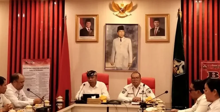 Pemerintah Kabupaten Bangli memperkuat langkah perlindungan karya kreatif melalui pelaksanaan bimbingan teknis (bimtek) “Gerbang HAKI Bisa”