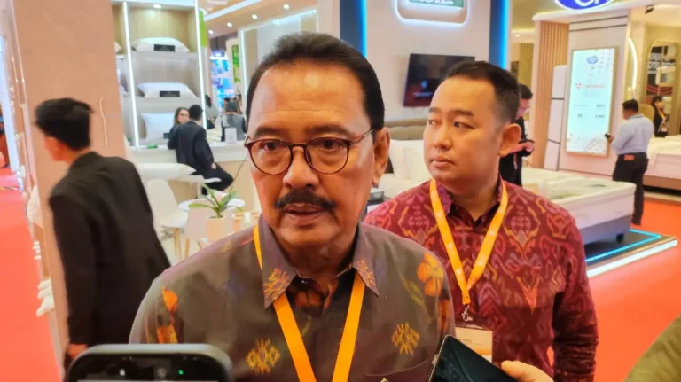 Ketua Perhimpunan Hotel dan Restoran Indonesia (PHRI) Badung, Gusti Agung Ngurah Rai Suryawijaya saat ditemui di Nusa Dua pada Selasa (28/4/2026)