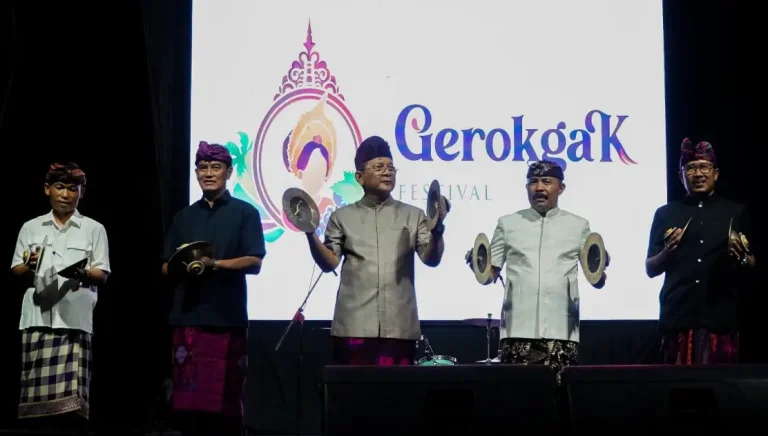 Bupati I Nyoman Sutjidra bersama Wakil Bupati Gede Supriatna, kegiatan ini diawali melalui pelaksanaan Gerokgak Festival Jumat 10 April 2026.