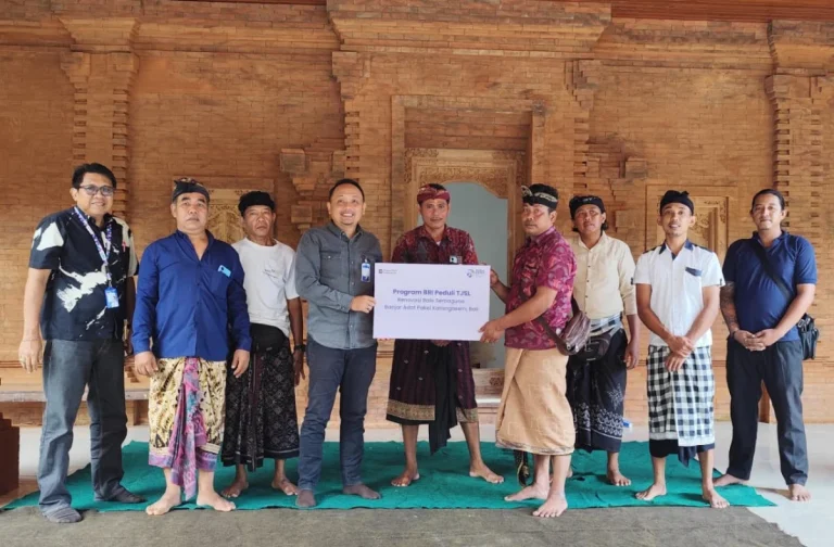 BRI Peduli Dukung Renovasi Balai Serba Guna Banjar Dinas Pakel di Karangasem