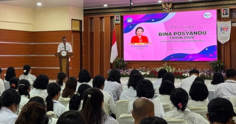 Tim Pembina Posyandu Provinsi Bali kembali menggelar kegiatan Bina Posyandu Angkatan Ke-7 yang melibatkan Tim Pembina dan pengurus Posyandu dari Kabupaten/Kecamatan/Kelurahan hingga Desa se-Kabupaten Klungkung.
